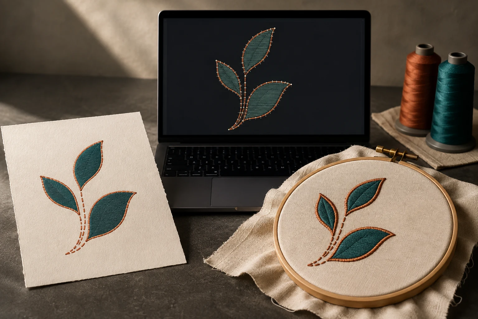 How Embroidery Digitizing Actually Works, From Art to Stitch File