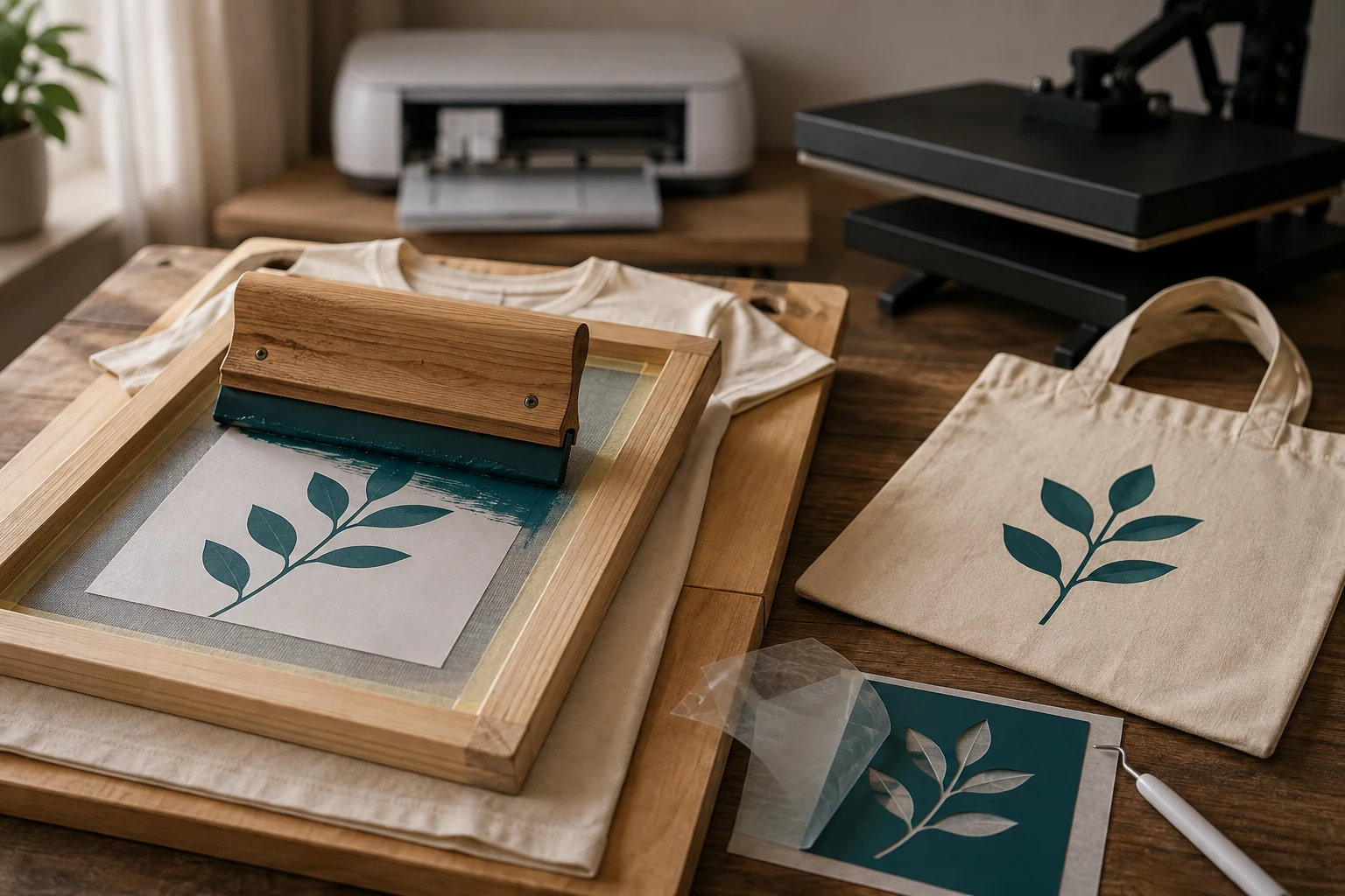 How to Do Cricut Screen Printing: From Vinyl Stencil to Finished Fabric