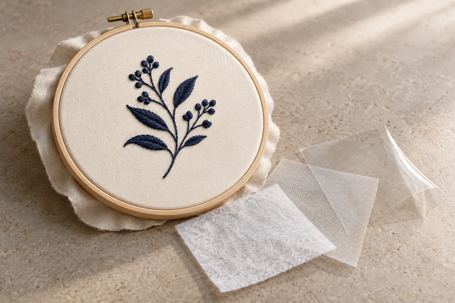 How to Use Different Stabilizers for Embroidery