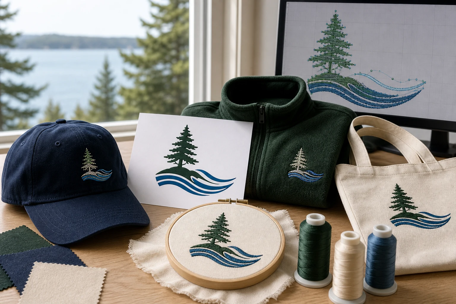 Embroidery Digitizing and Vector Art in Maine: A Buyer’s Guide