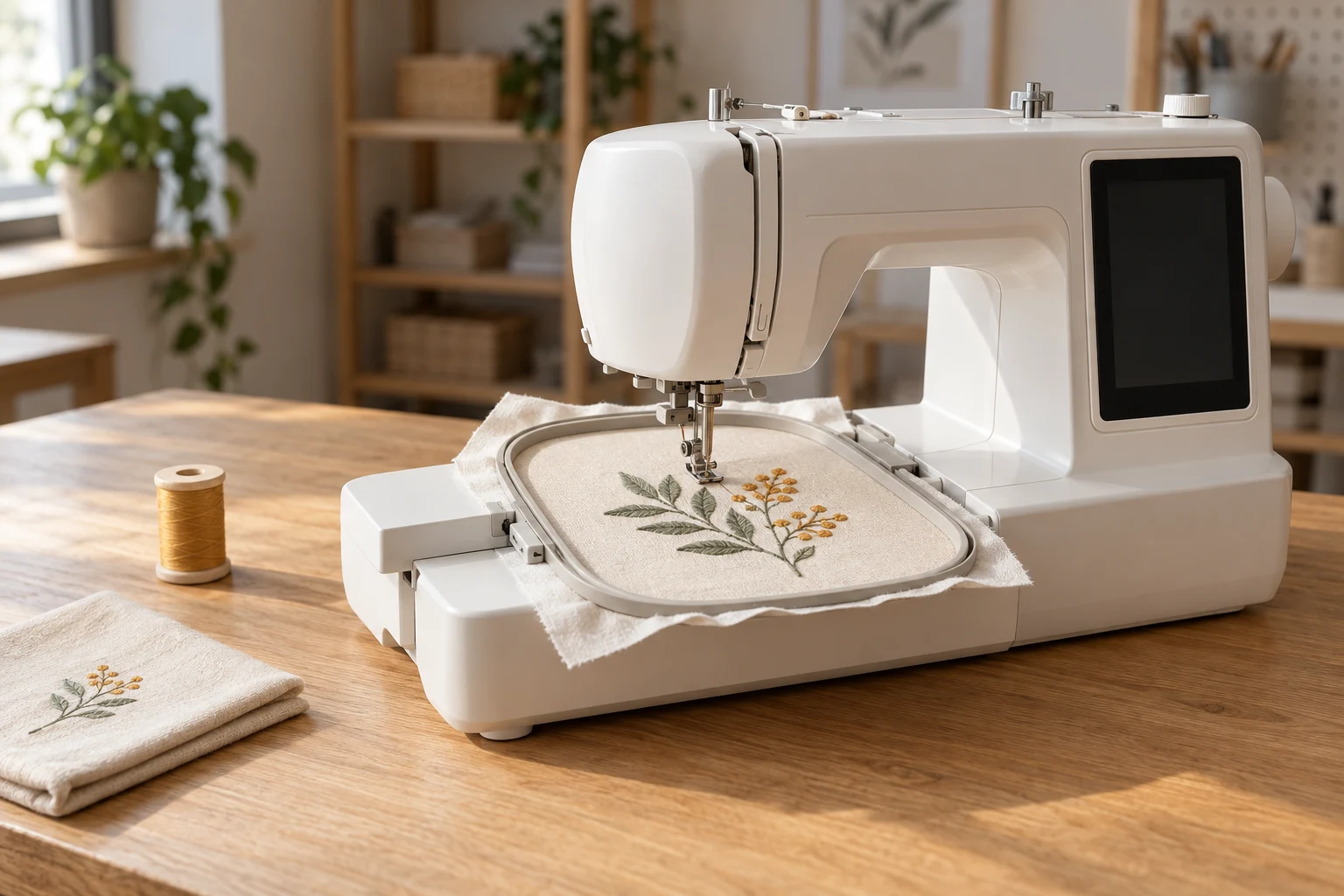 Rent an Embroidery Machine: Access Options, Costs and Project Preparation
