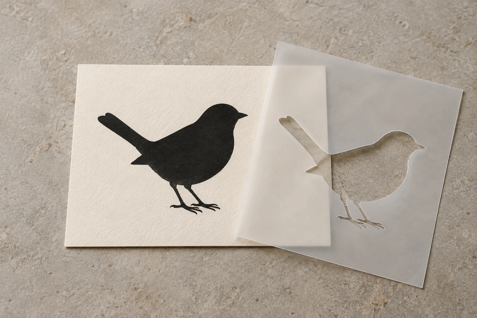 Silhouette and Stencil Art: The Power of One Color