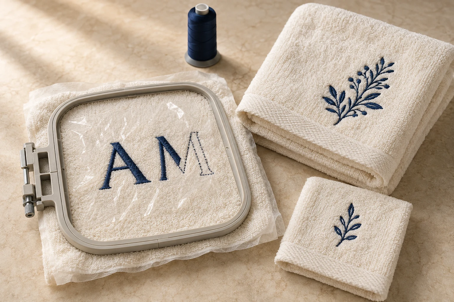 Machine Embroidery on Towels: Practical Tips for Terry Cloth