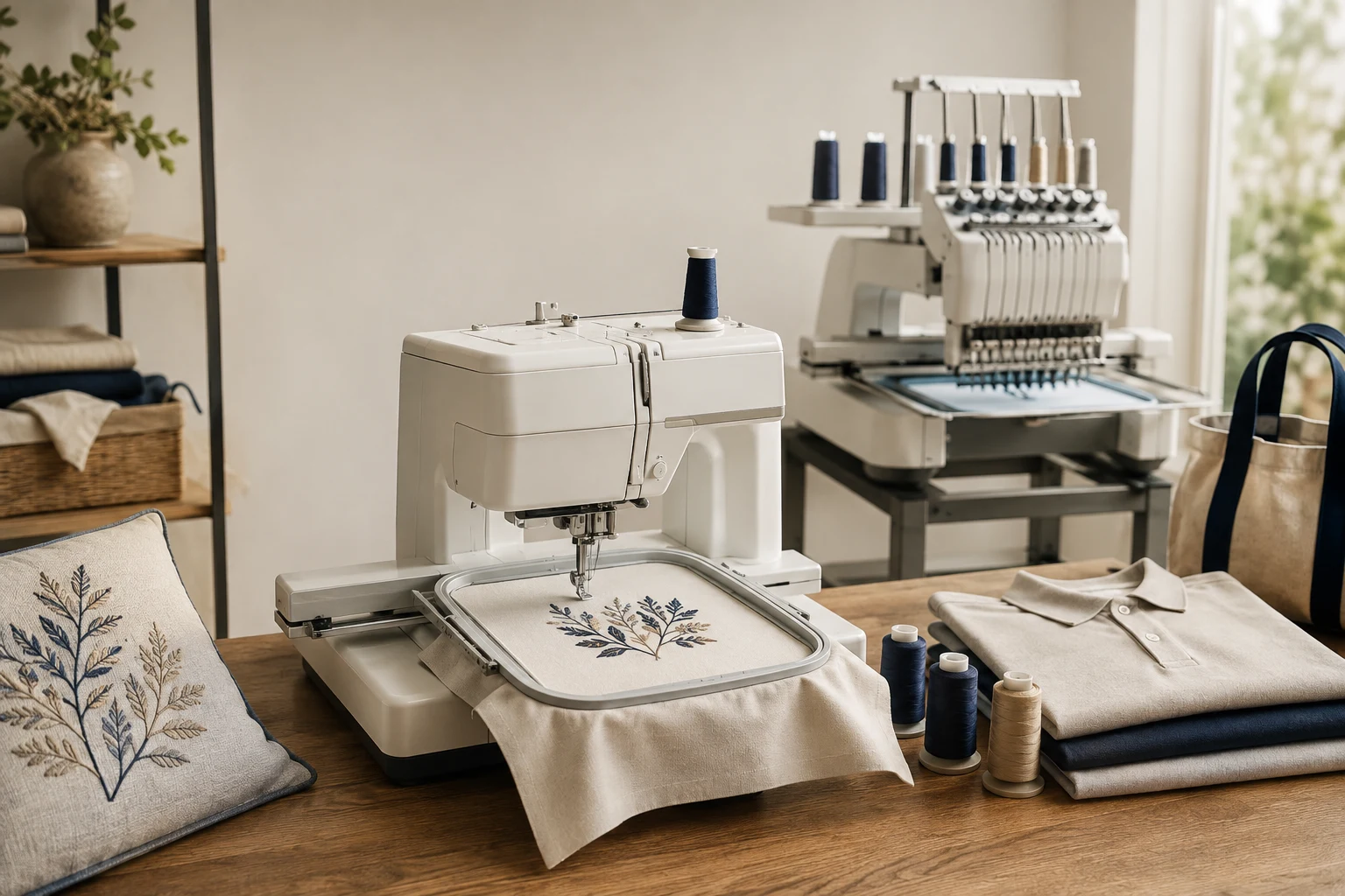 5 Embroidery Machines to Compare for a Home Business