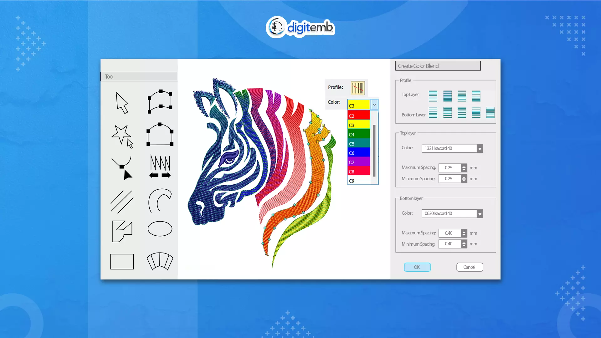 Color-Blending-Techniques-in-Embroidery-Digitizing