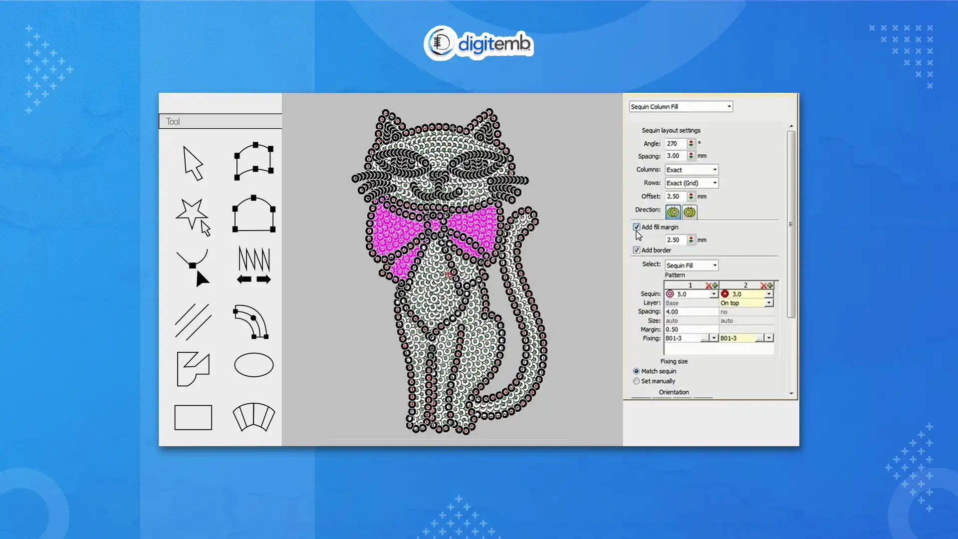 Complete Guide of Sequin Embroidery Digitizing