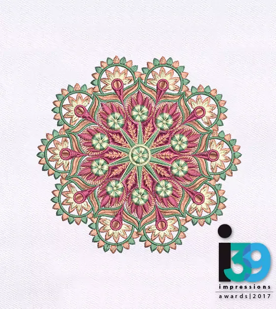 Desenho Floral Bordado