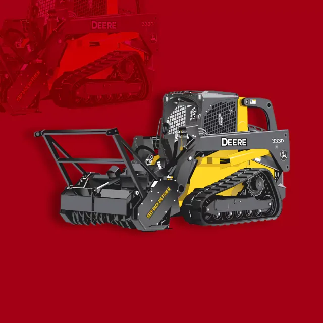 Mulching Head Vector Design