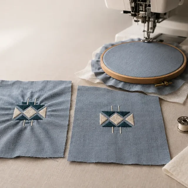 Embroidery design example