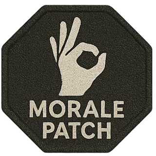 Morale Iron-On Patches