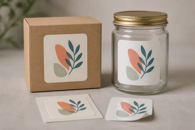 Stickers et étiquettes en papier personnalisés — 1