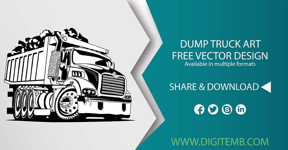Free Free 316 Vector Dump Truck Svg Free SVG PNG EPS DXF File