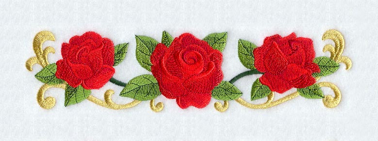 Rose Embroidery the New Fashion Trend - DigitEMB