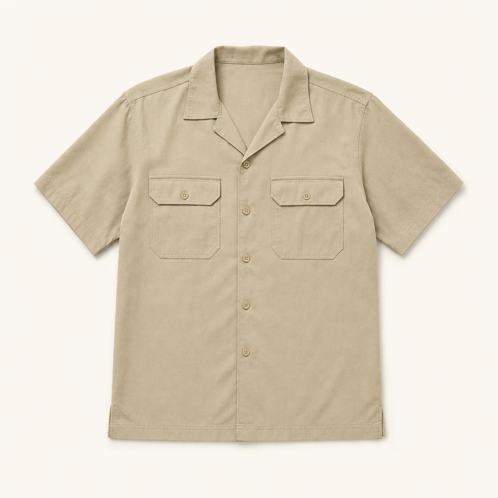 Short-Sleeve Camp Shirt