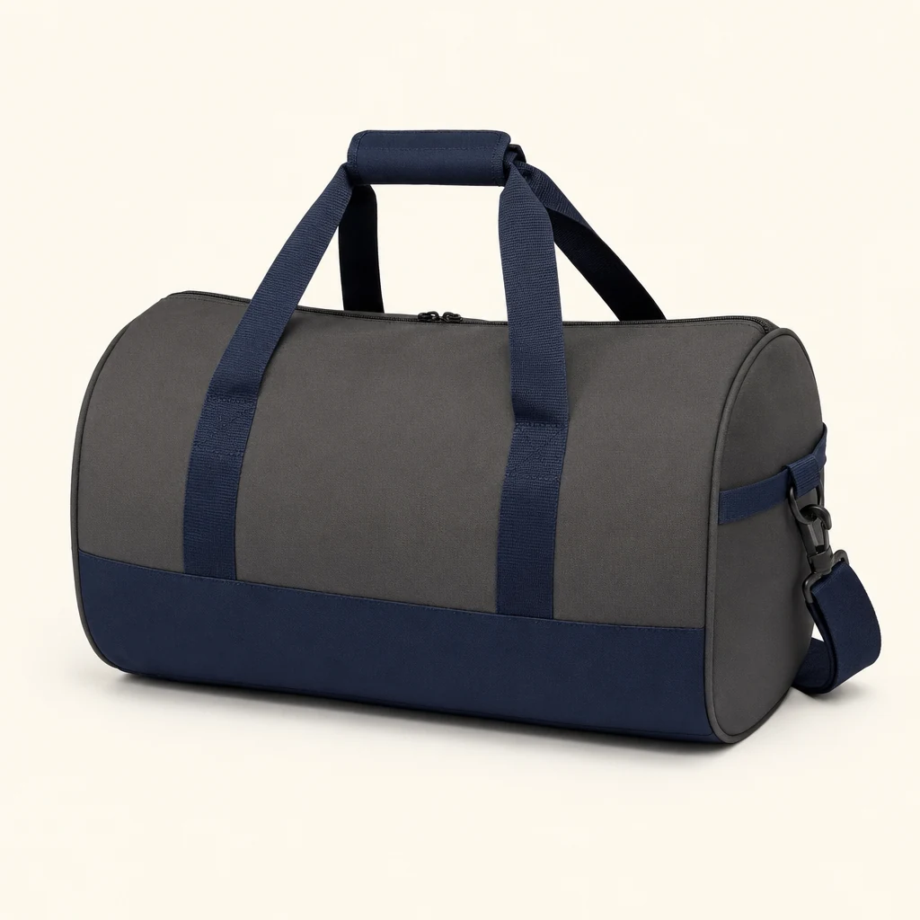 Zippered Gym Duffel
